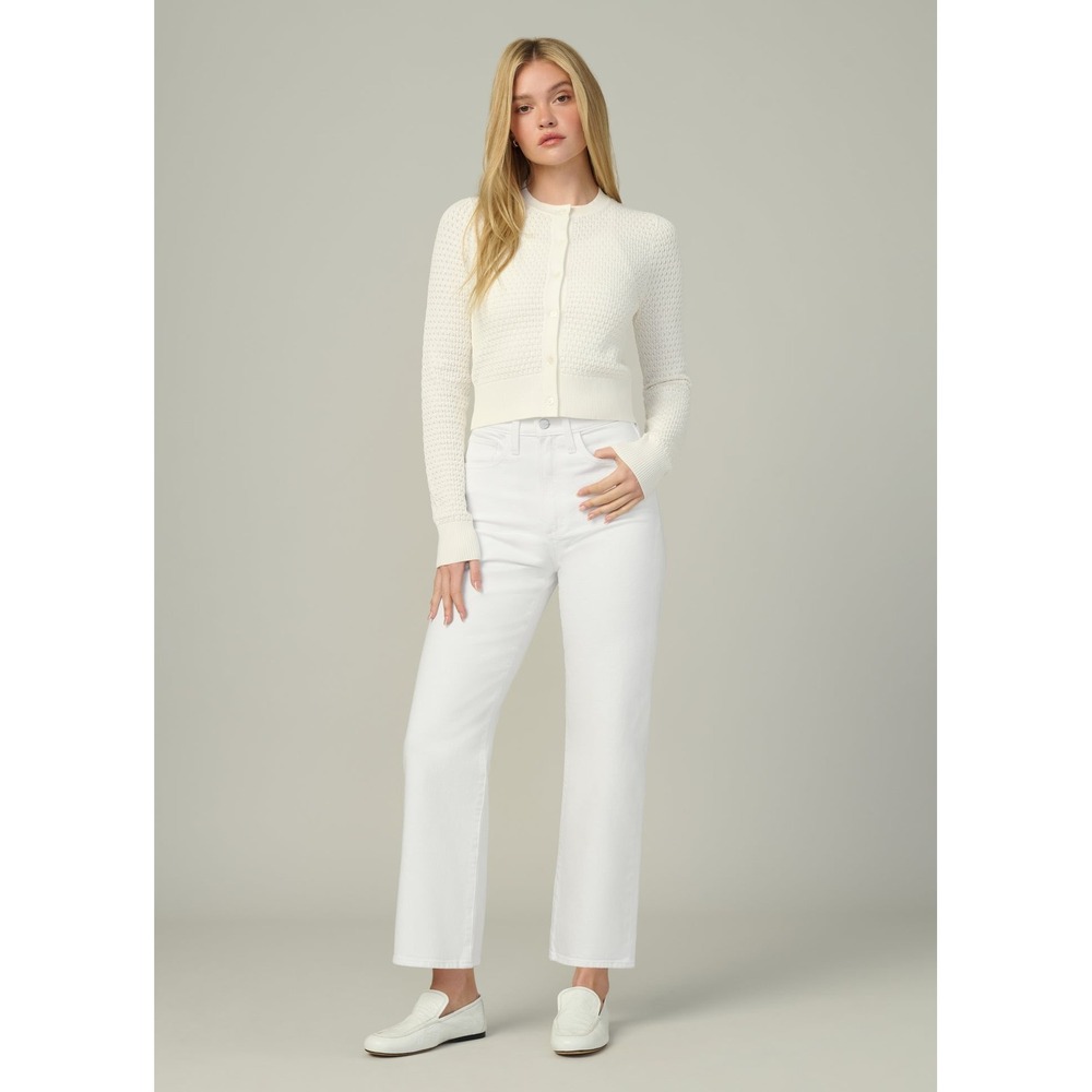 Joe's Jeans The Margot Slim Ankle High Rise White Denim Jeans Size 28 New Casual